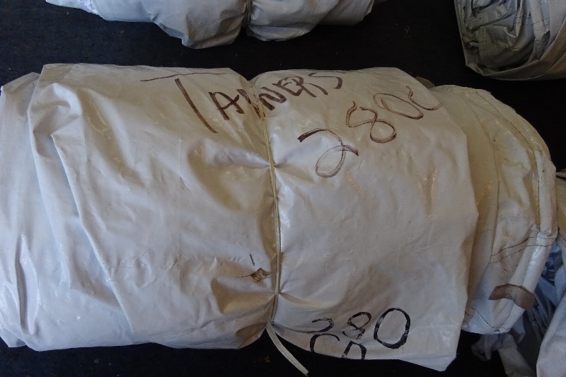 Transhield boat cover