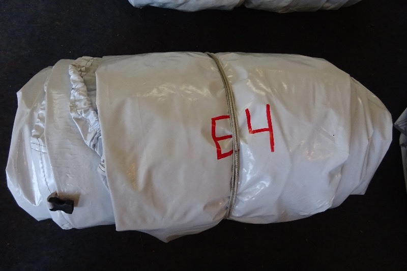 Transhield boat cover