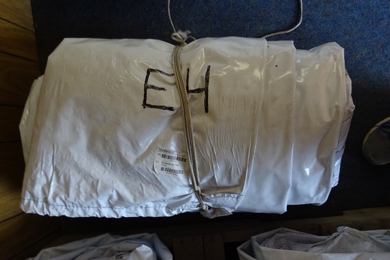 Transhield boat cover