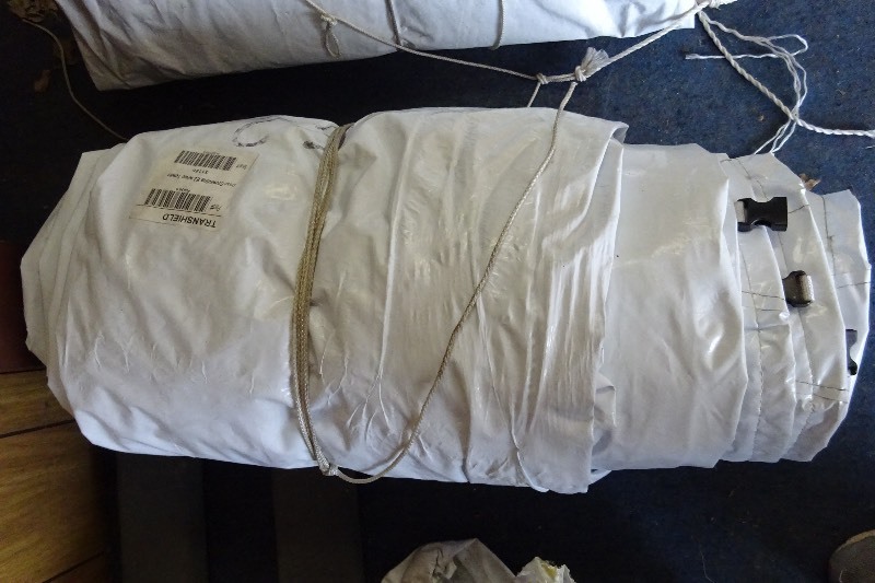 Transhield boat cover