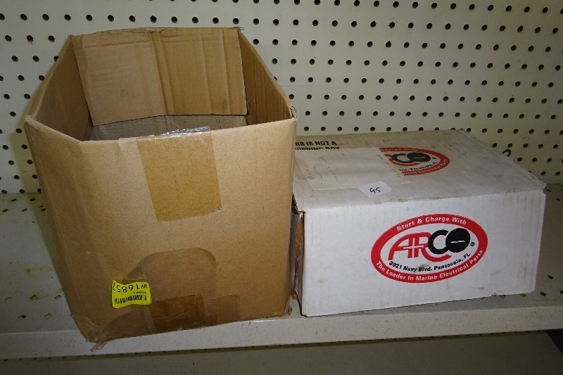 Tilt trim motor assembly and starter