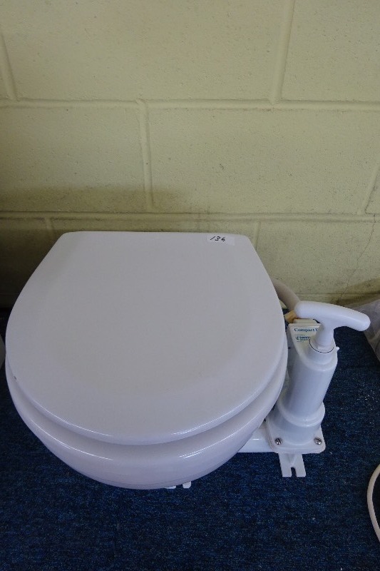 Marine grade toilet