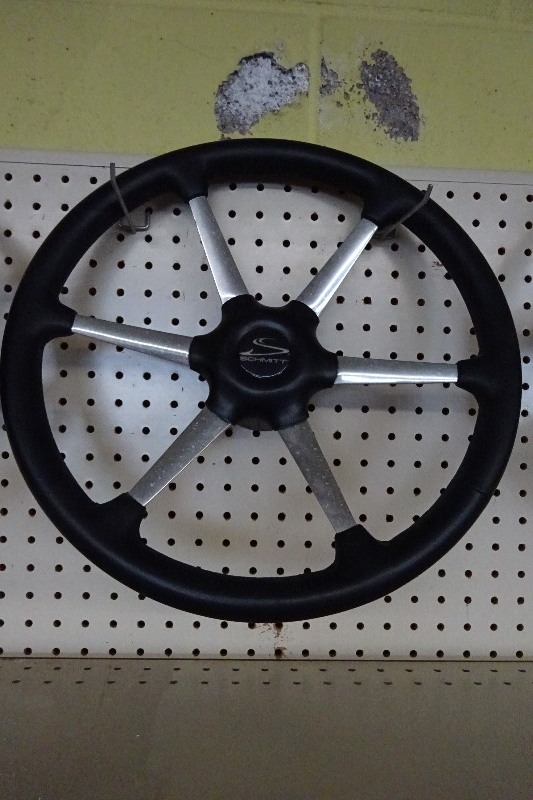 Schmit boat steering wheel