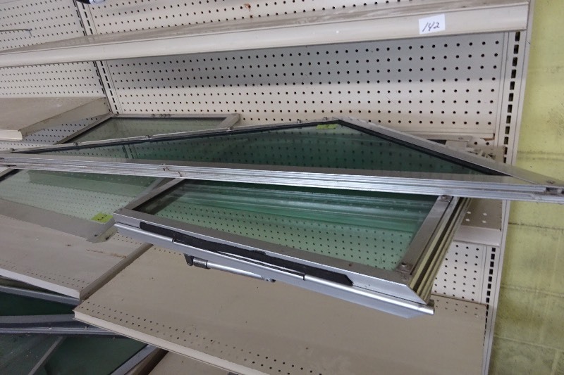 Taylor made polished aluminum windshield