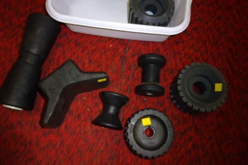 Variety of trailer rollers