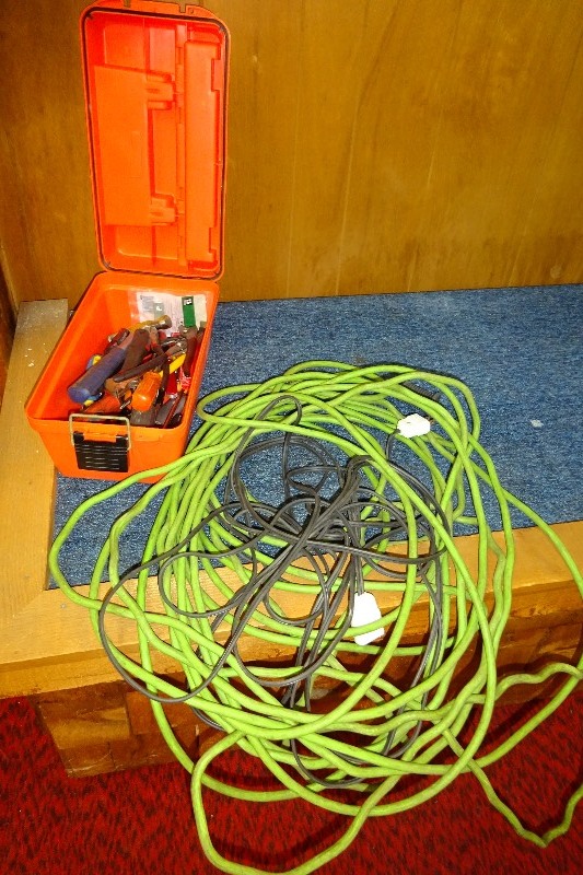 Tool Box with misc. tools