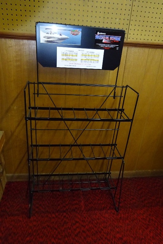 Interstate metal battery stand