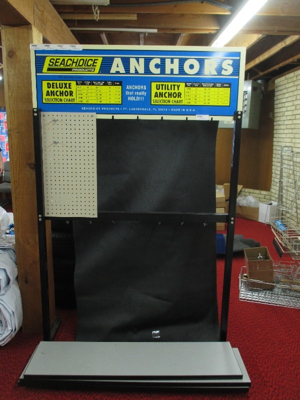 Anchor display rack