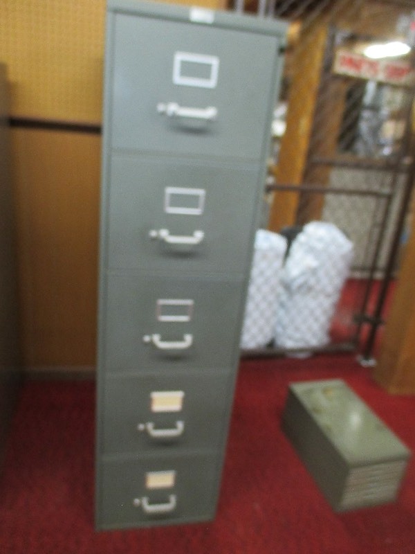 5 Drawer file cabinets