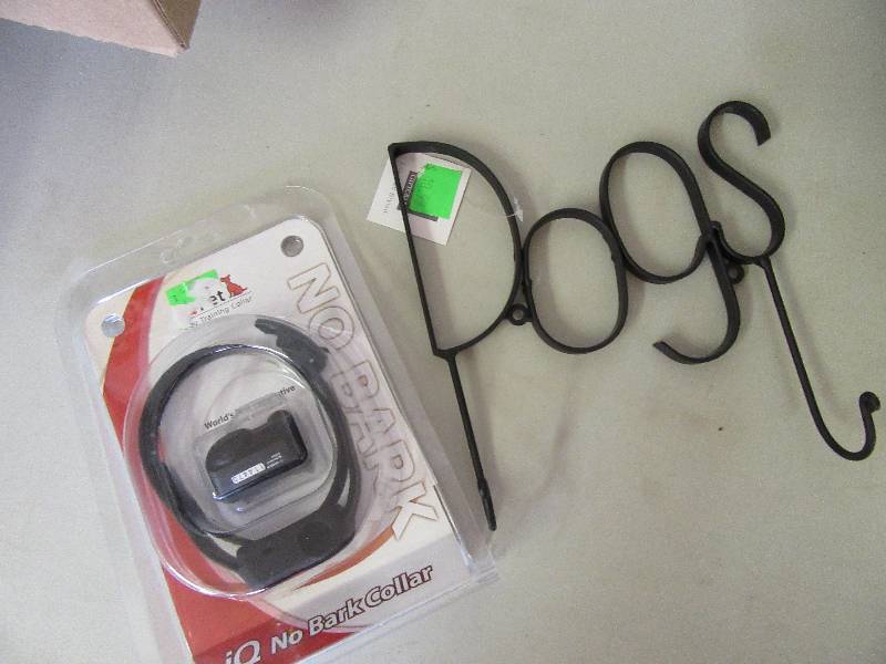Leash Holder & Bark Collar