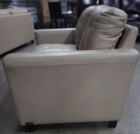 High End Merano Leather Love Seat
