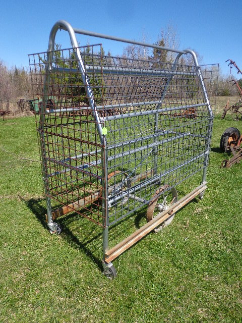 Steel Portable Display Rack