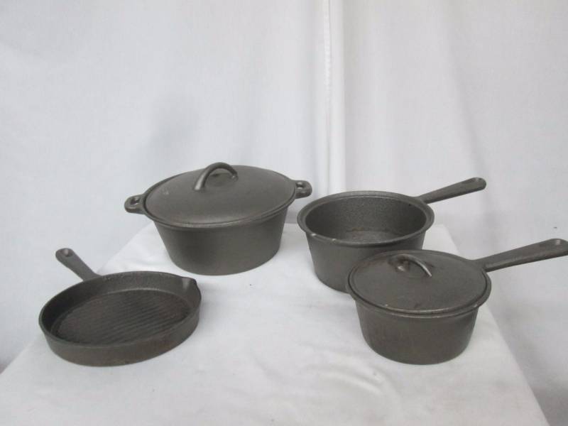 Alcove 6-pc. Unseasoned Cast Iron Cookware Set