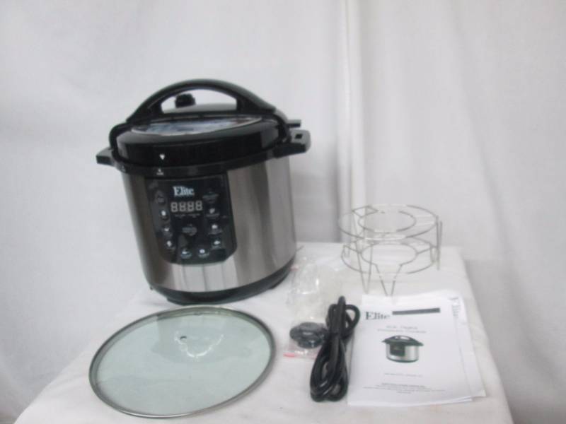 Elite Platinum 8-qt. Digital Pressure and Slow Cooker