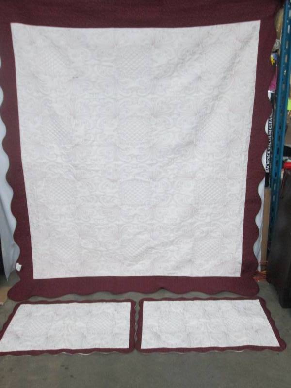 Portsmouth Home Juliette Quilt Set - King