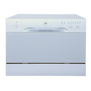 SPT Countertop Dishwasher - Silver