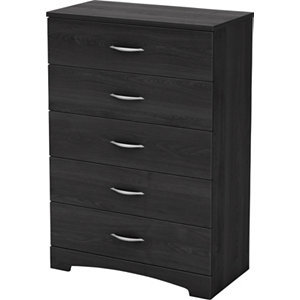 South Shore Step One Chest - Grey Oak