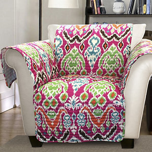 Lush Decor Jaipur Ikat Chair Protector
