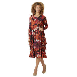 Westside 2-pc. Georgette Jacket & Dress Set