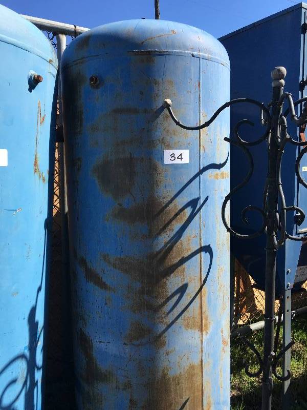 Large steel tank