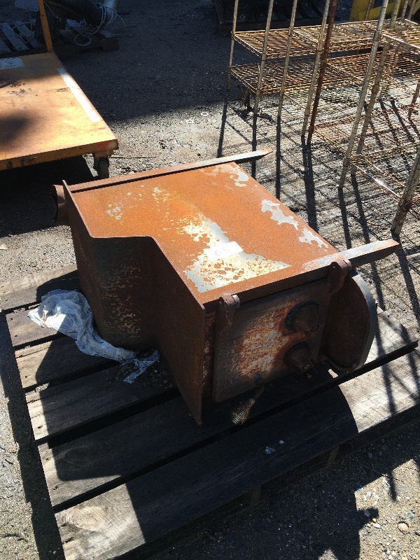 Iron wood stove