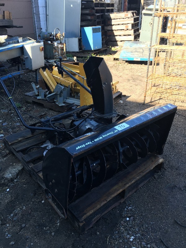 Snow blower attachment