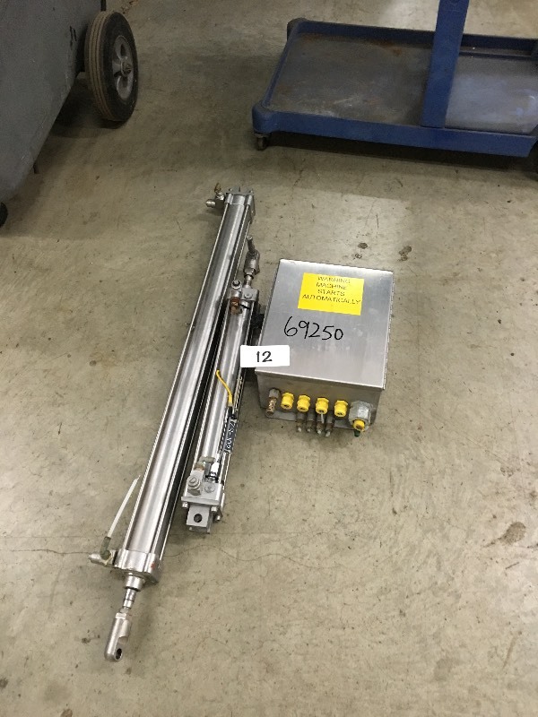 Pneumatic cylinders and transfer box
