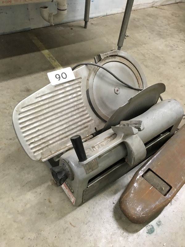 Hobart meat slicer