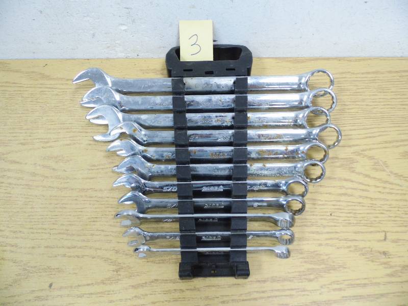 Case 11 Piece Combo Wrench Set - Standard