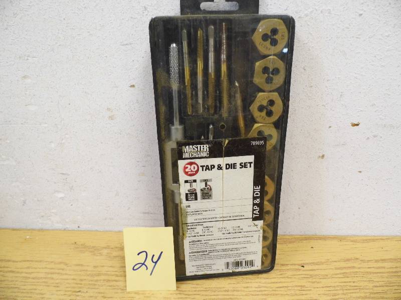 Master Mechanics Tap & Die Set