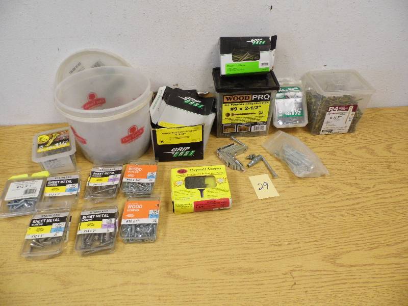 Assorted Screws & Nails