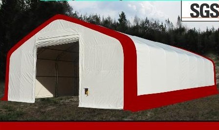Large PVC Fabric Storage Shelter