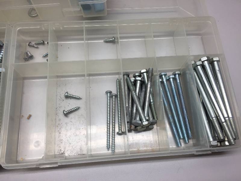 lot 6 image: SCREWS, NAILS, BOLTS AND WIRE NUTS ASSORTED