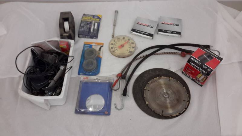 lot 18 image: Blades, seals, misc, and more
