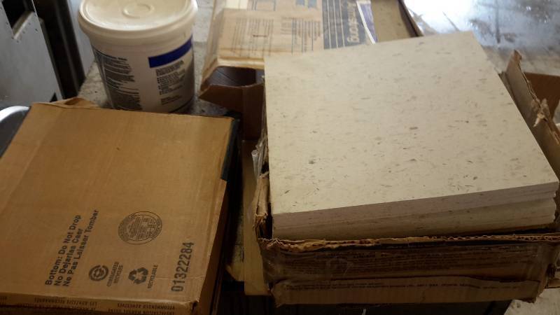 lot 119 image: Armstrong VCT tile