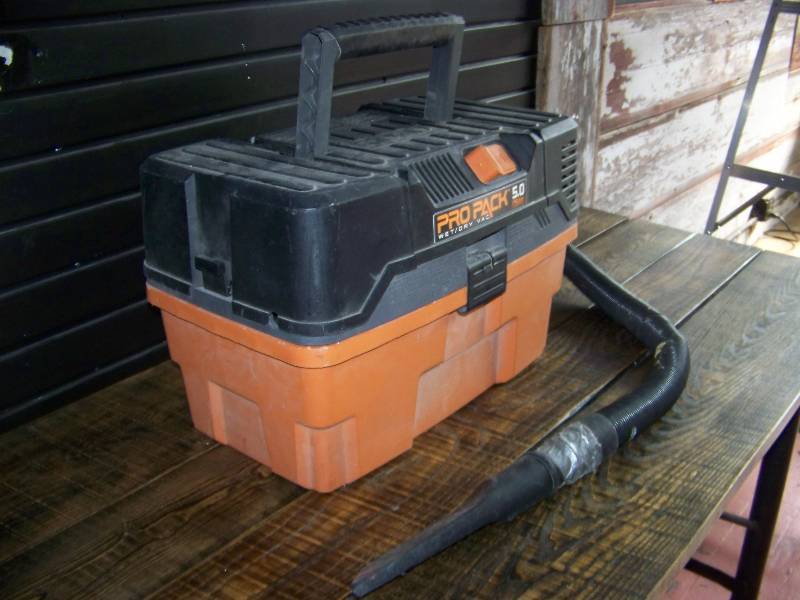 Pro Pack, 5.0 HP, Wet  Dry Vac  Vacuum