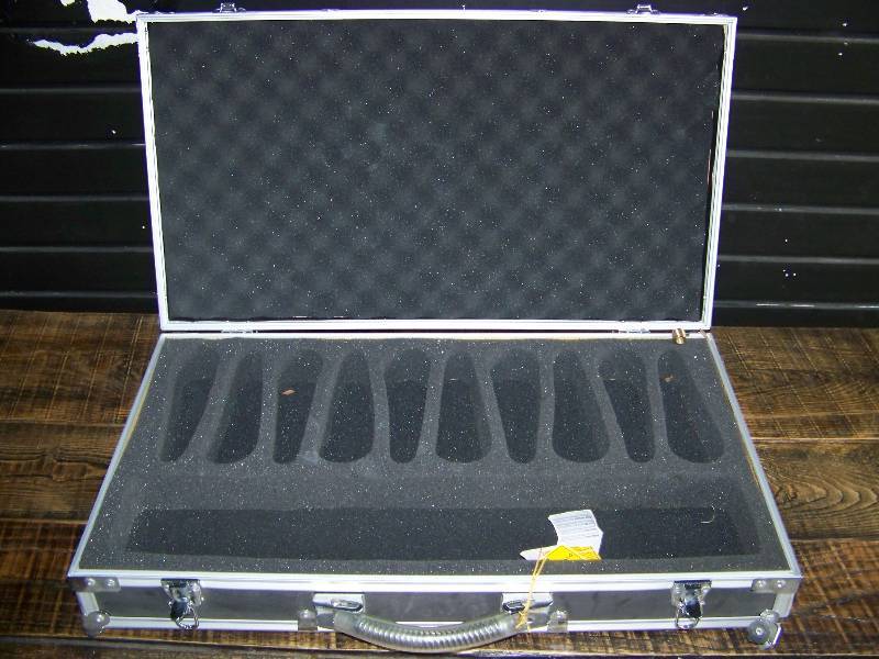 Hard Sided, Padded, RockCase, Microphone  Equipment Case