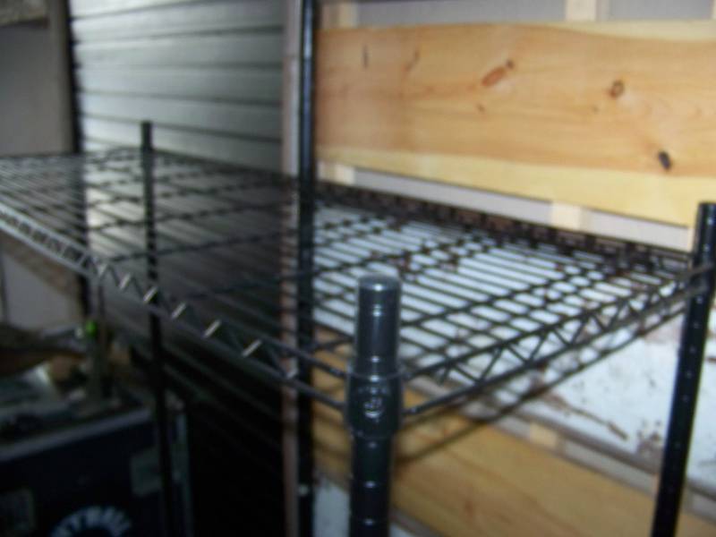 4-Shelf, Metal, Wire Rack  Shelf