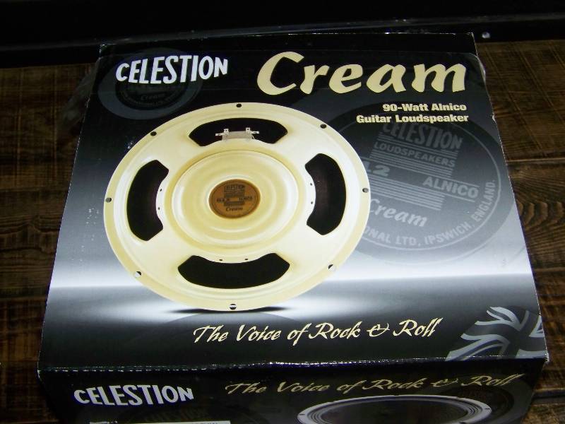 Celestion, Cream, 90-Watt, Alnico Guitar Loudspeaker  Speaker - BRAND NEW
