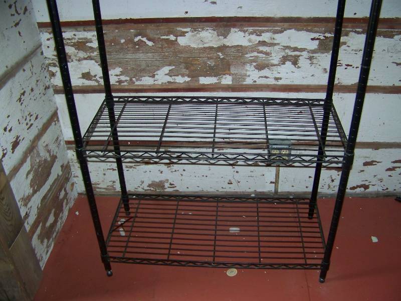 5-Shelf, Metal, Wire Rack  Shelf