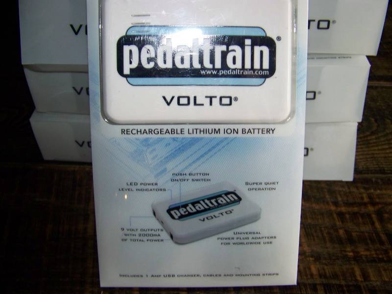 (7) pedaltrain, Volto, Rechargeable, Lithium ION Batteries in Original Boxes