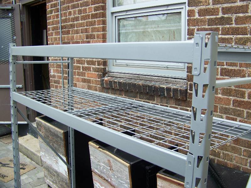 2-Shelf, Heavy-Duty, Metal Rack  Shelf