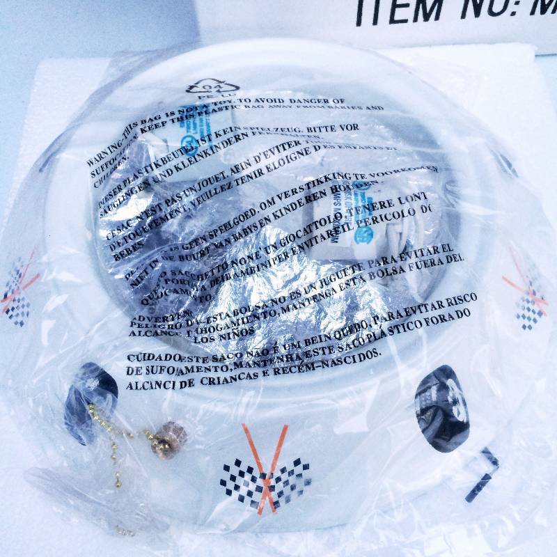 lot 10 image: Man Cave Garage Wheels Flags Grand Prix Racing Ceiling Light Fixture Boys Bedroom - New in Box