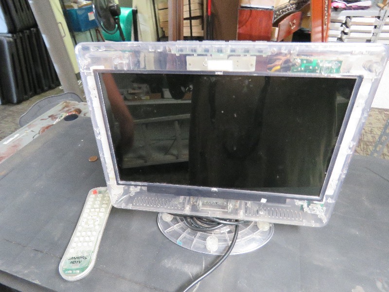 See Though TV with remote