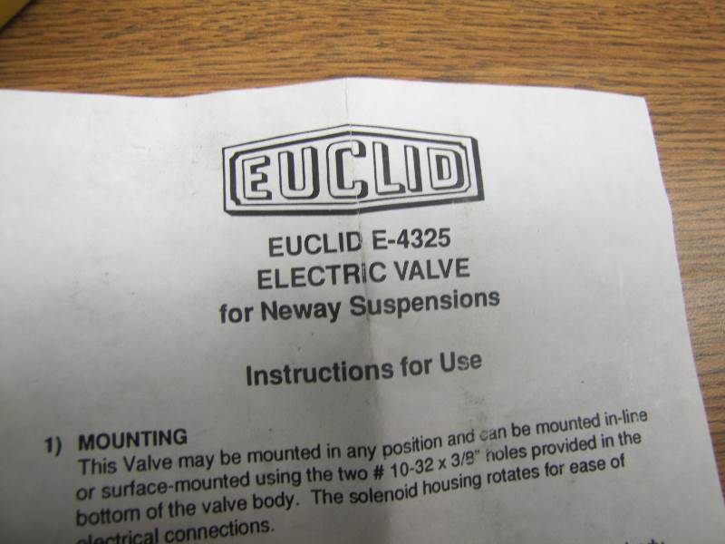 Electrical Valve