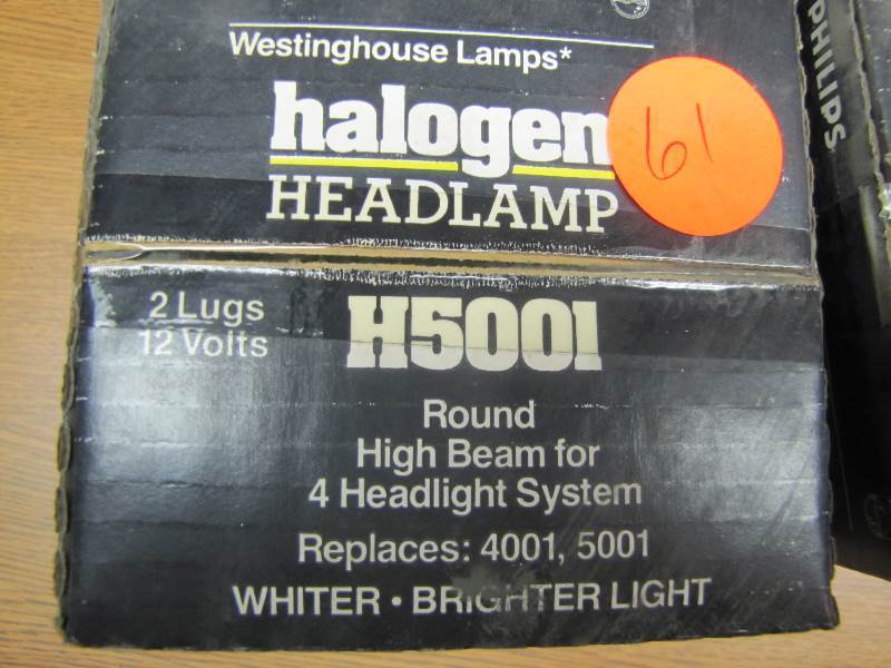Set of High Beam Round Headlights