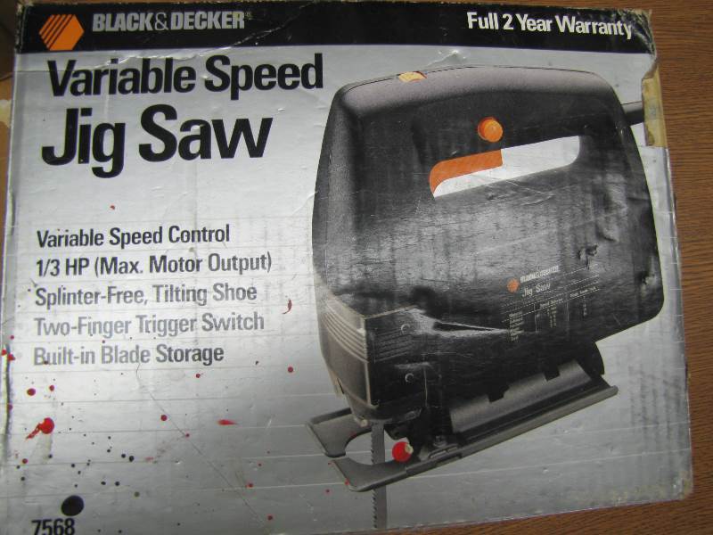 lot 1 image: Black & Decker Jigsaw