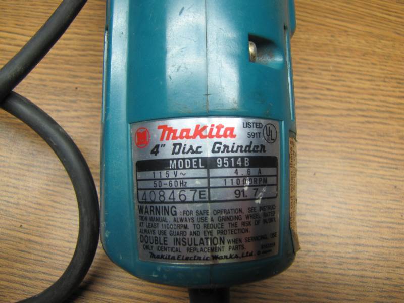 lot 50 image: Grinder  Cutter