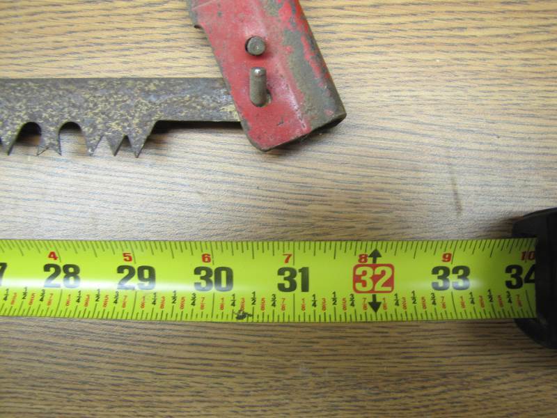 lot 24 image: Vintage Hand Saw
