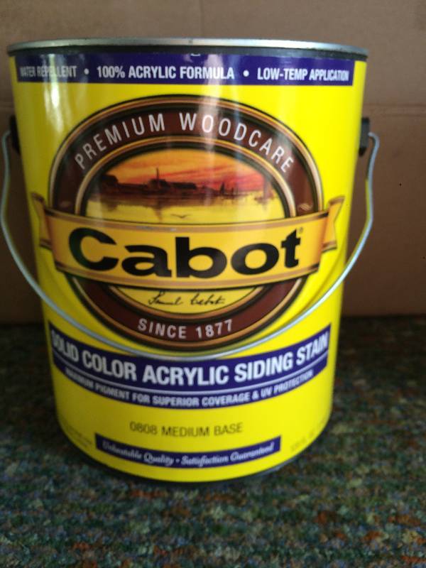 Cabot Siding Stain